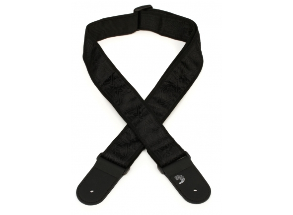D´Addario 50B01 Planet Waves Woven Guitar Strap - Black Satin D´Addario 50B01 Planet Waves Woven Guitar Strap - Black Satin